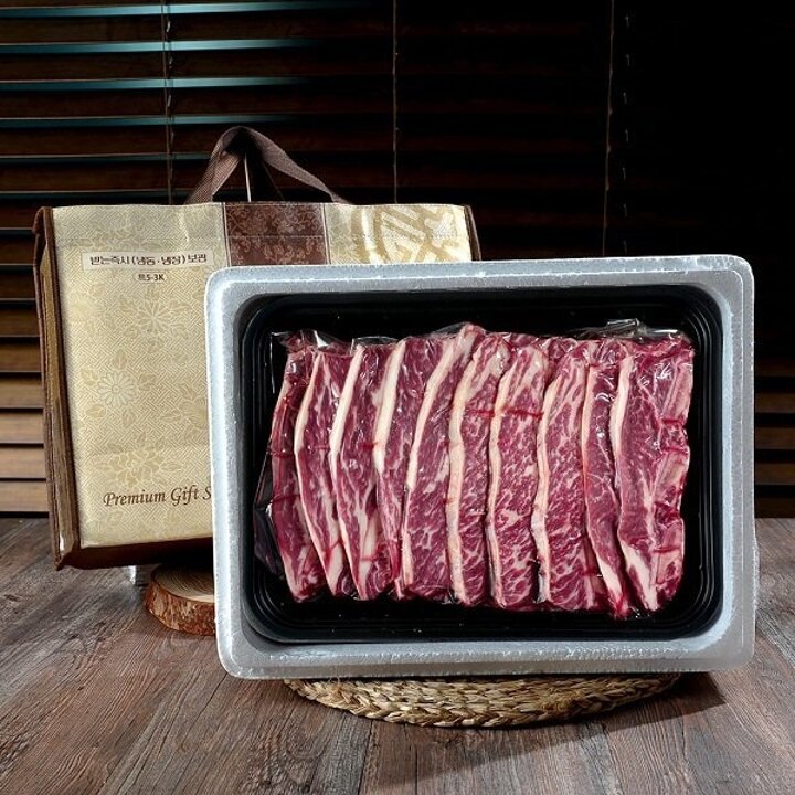미국산 LA꽃갈비(678번) 선물세트1kg*4팩 총4kg