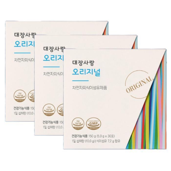 [미궁대장사랑]미궁365대장사랑오리지널차전자피환5gx30포3개/sj