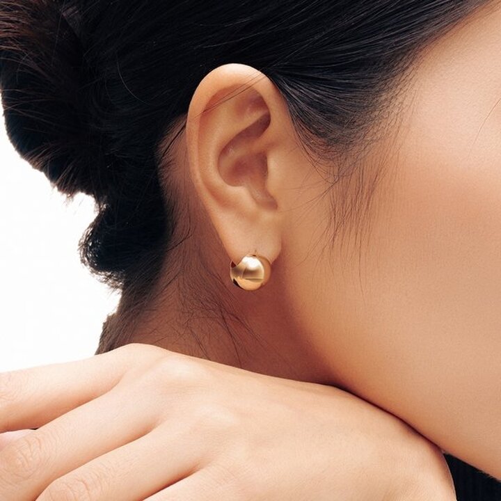 (신세계강남점)람파스 18K 귀걸이 12mm  EDM0663