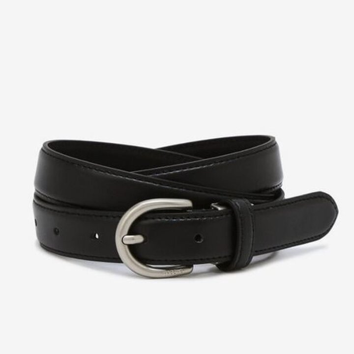 (신세계센텀점)[HAZZYS ACC] 여성 블랙 단색 소가죽 벨트 HJBE5F407BK