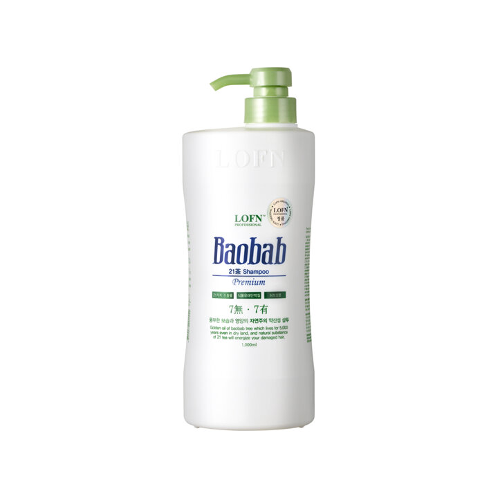 로픈 바오밥 21차 샴푸 1,000ml (건성/일반두피용)