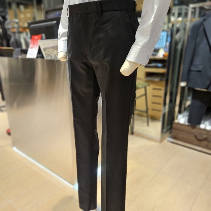 (신세계하남점)RENOMA 울 스판 블랙 정장바지 3종택1 RSAISP123