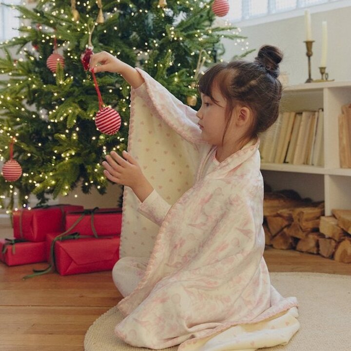 (신세계강남점)몽레브 베이비뜨왈 벨루아 겨울 블랭킷 겨울 담요
