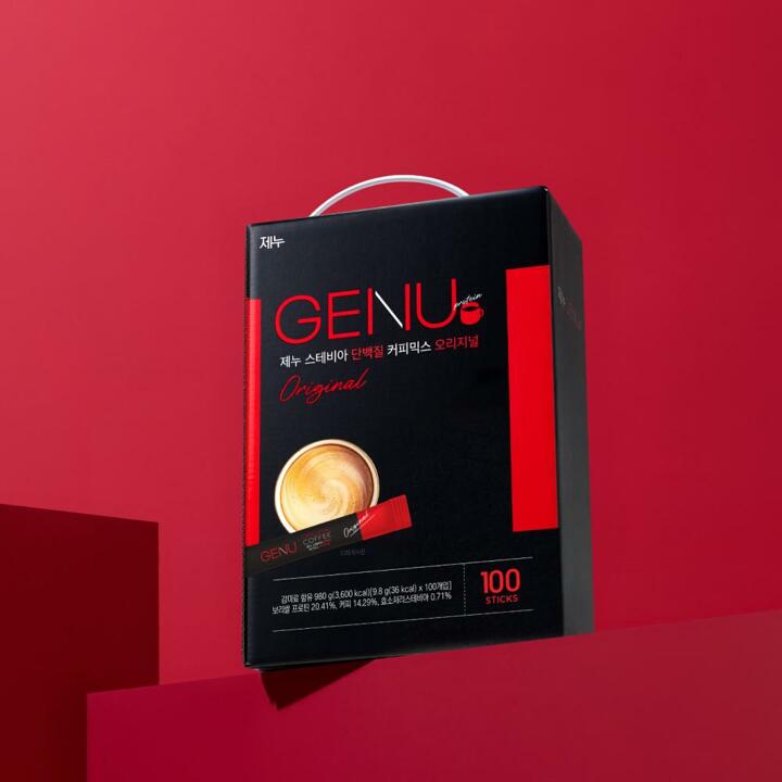 제누 스테비아 단백질 커피믹스 9.8g X 100개입