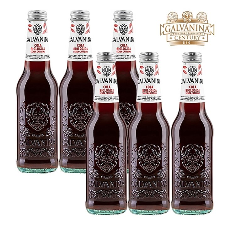 [보라티알] 갈바니나 노카페인 유기농 콜라 355ml x 6병