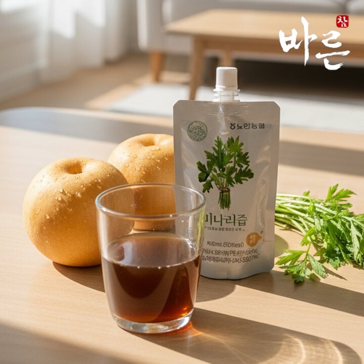 참바른 산뜻한 배미나리즙 파우치 30포(100ml/1포)