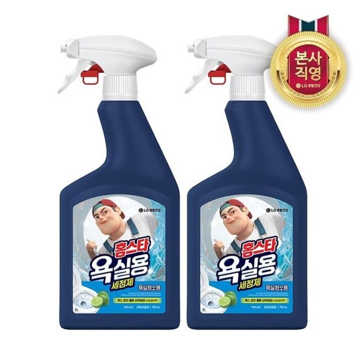 홈스타 맥스프레쉬 욕실용 세정제 750ml x 2개[35009766]