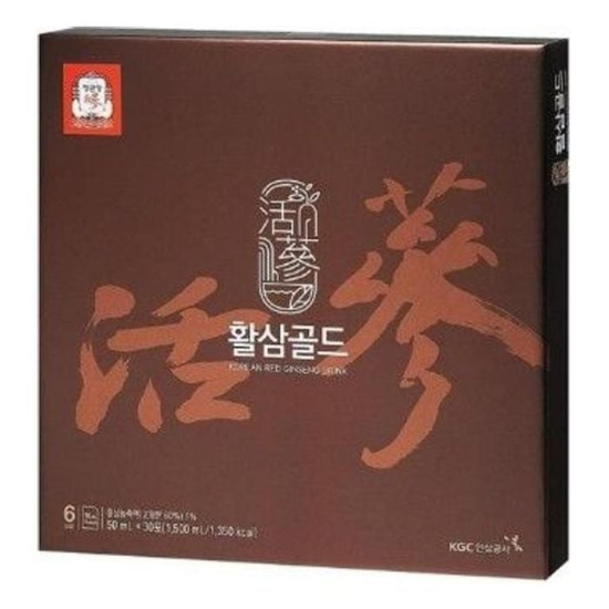(주)셀러허브 활삼<b>골드</b>50ml 30포 <b>홍삼원</b> <b>정관장</b> 홍삼<b>골드</b>6929
