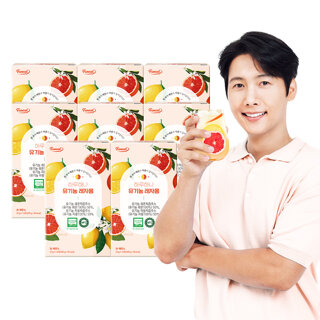 [총 112포] 퍼니트 하루하나 유기농 레자몽 레몬 자몽즙 14포 x 8박스