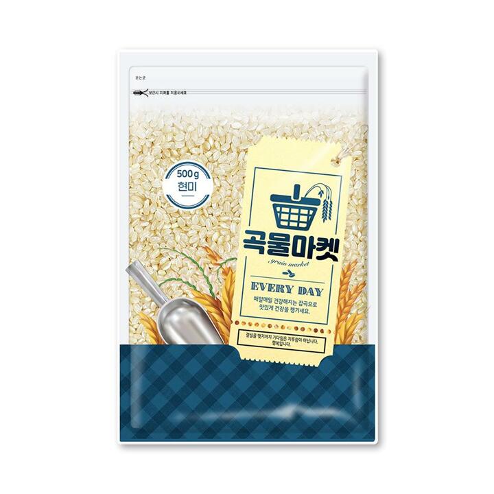 [더프레시] 곡물마켓 국내산 현미 500g