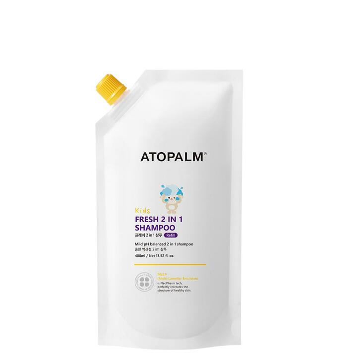 아토팜 키즈 프레쉬 2in1 샴푸 리필 400ml