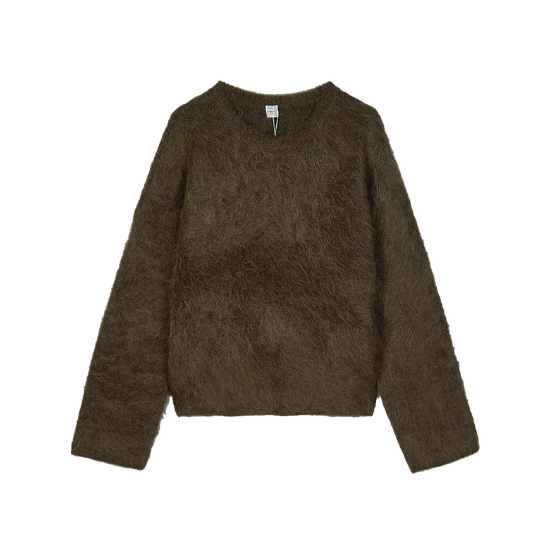 [라벨루쏘] [토템] FW25 여성 박시 알파카 니트 244WRT873YA0106 273
