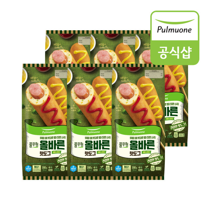 (M)올바른 핫도그 4입X6봉