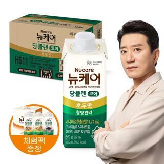 [대상웰라이프] 뉴케어 당플랜코어 호두맛 (165mlx24팩), 1박스