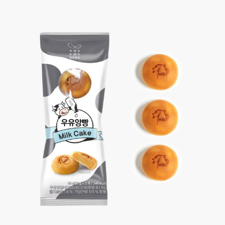 [화과방] 우유앙빵(23gx3개입) x 4팩