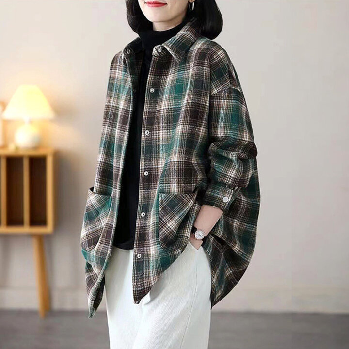 [헬리꽁땡]포켓체크셔츠점퍼2종