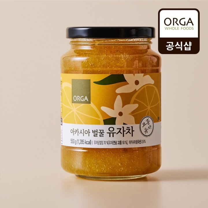 올가 꿀 유자차 (550g)X1개