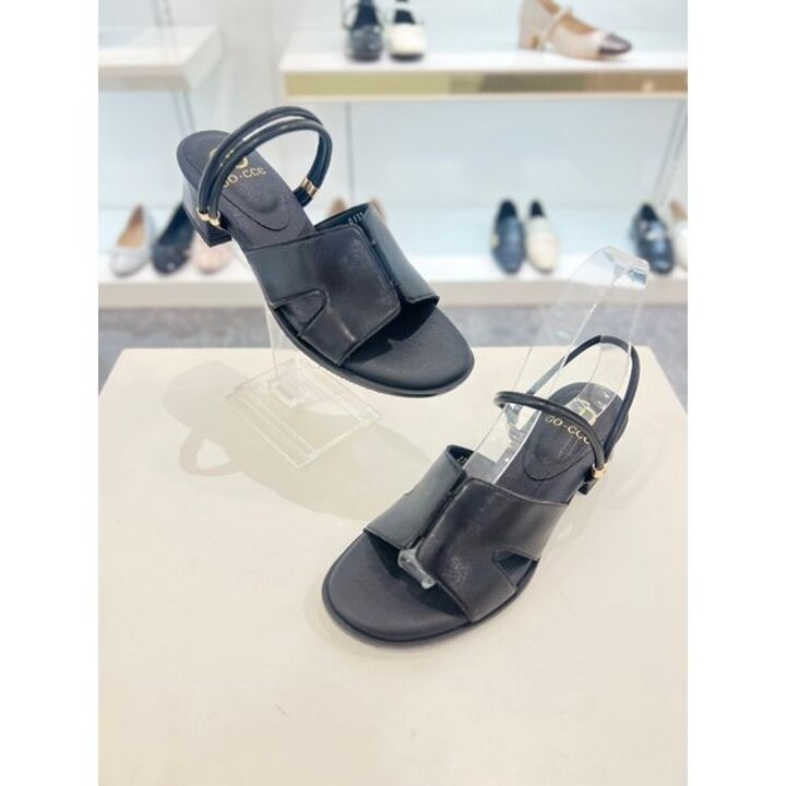 [하프클럽/고세] 여성 4cm 볼로냐쿠션 투웨이 뮬 샌들 G0189