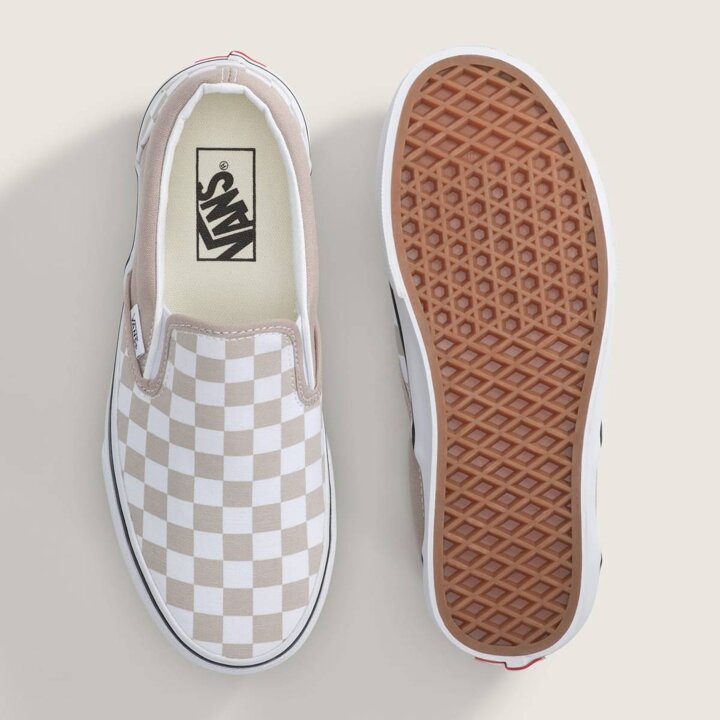 (신세계센텀점)VANS 반스 클래식 슬립온 컬러 띠어리 체커보드 VN000D6YH2B