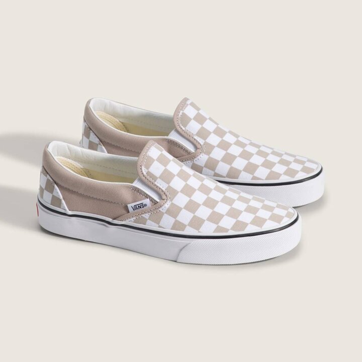 (신세계센텀점)VANS 반스 클래식 슬립온 컬러 띠어리 체커보드 VN000D6YH2B