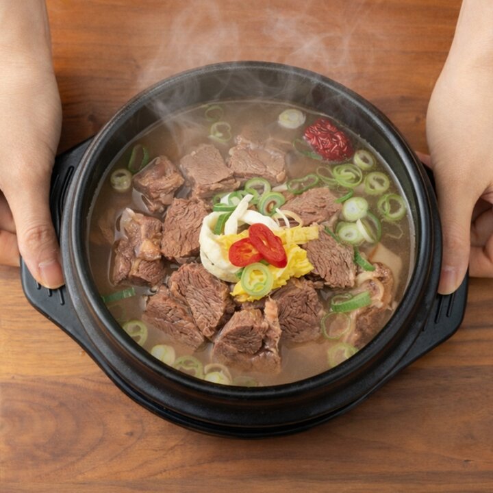 온웨이 고기 듬뿍  뼈없는 갈비탕  700g x 5팩 실온보관