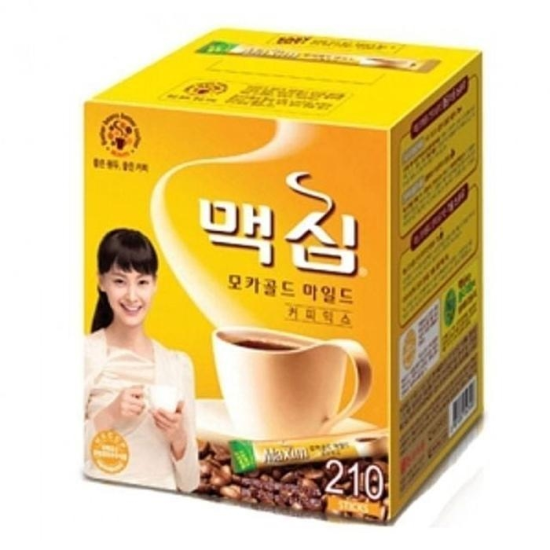 [아우트6816]맥심 모카 골드 커피 생강차 믹스 210T