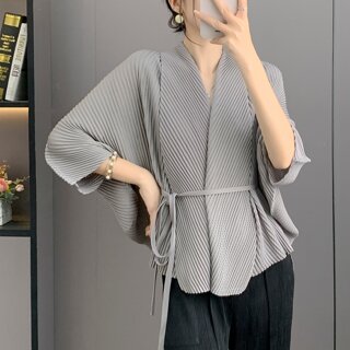 플라라 (88까지)플리츠랩드롭자켓