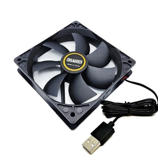 COOLMAKER120mmUSB기우팬쿨러(DC5V)케이스
