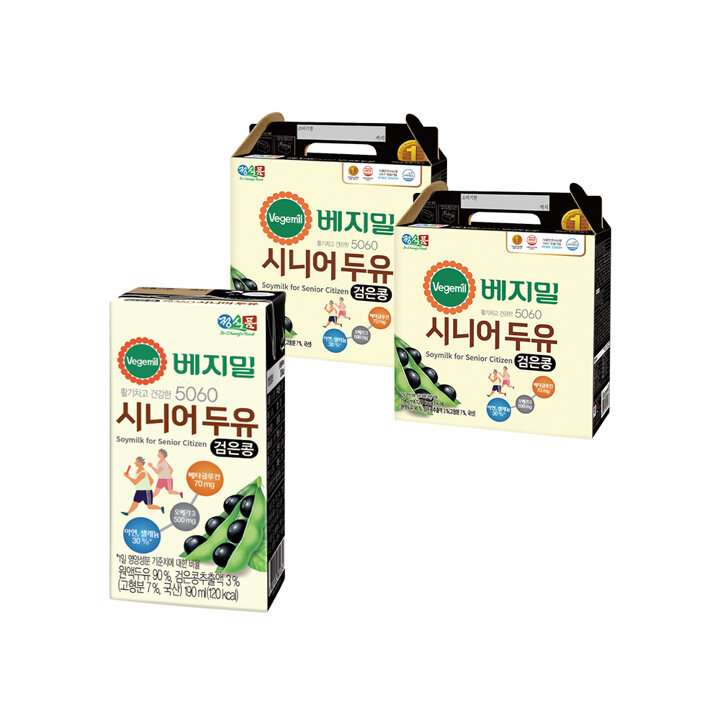 [베지밀] 5060시니어두유 190mlx32팩