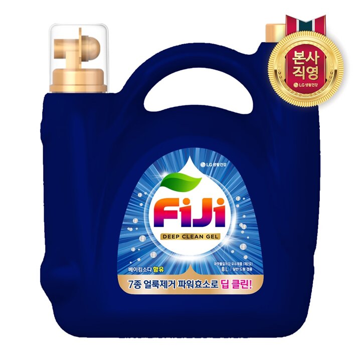 피지 딥클린젤 액체세제 8L (일반/드럼 겸용)