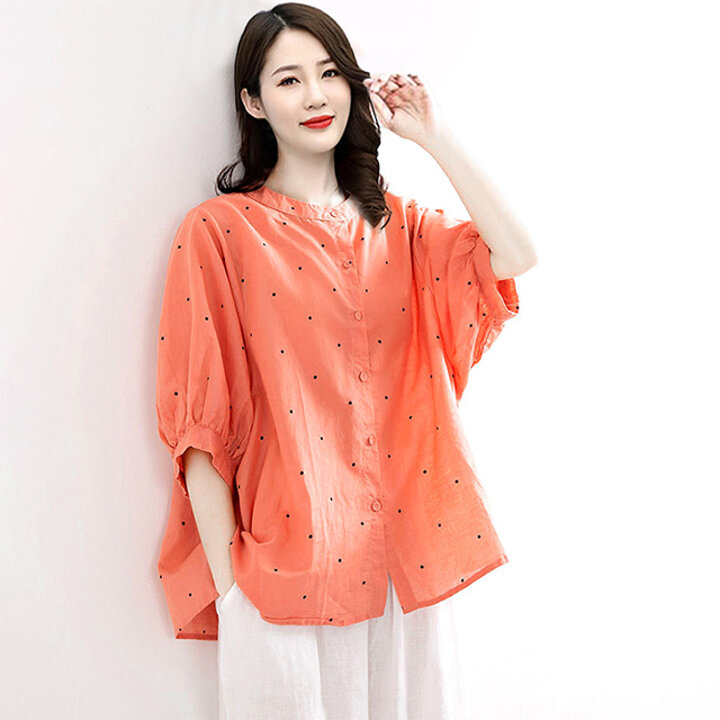 [헬리꽁땡]린넨도트루즈핏셔츠3종