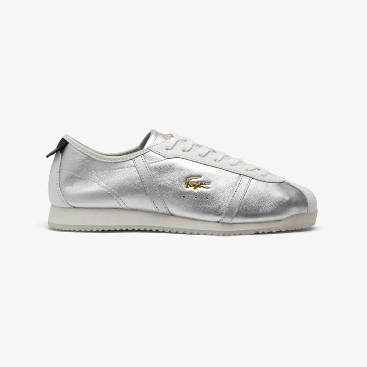 LACOSTE 여성 Club-Low 레더 스니커즈 RZ7062W56G-108