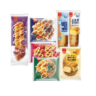 삼립 발효패스츄리/카스텔라 9봉 골라담기