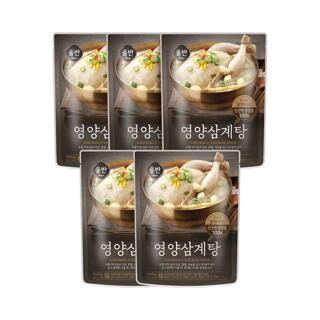 [시크릿]올반 영양삼계탕 900g*5팩