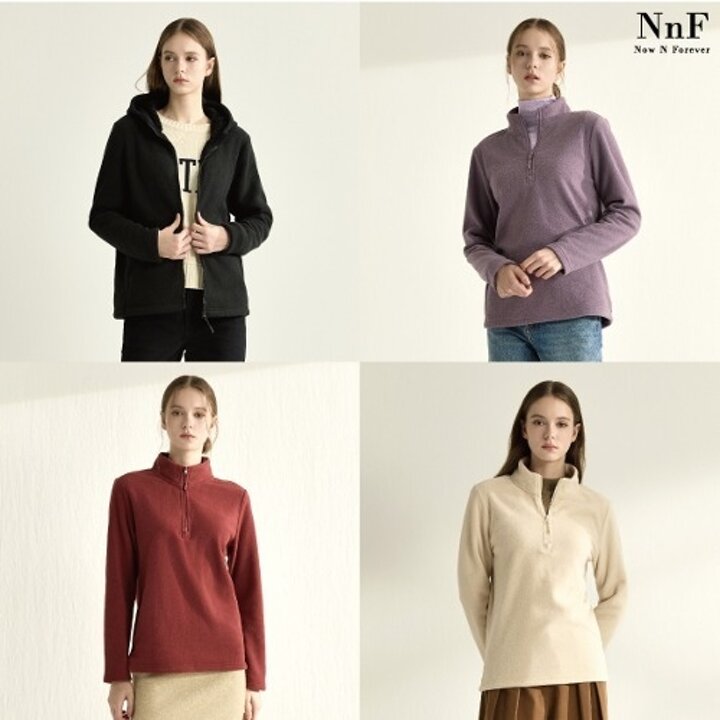 NNF 여성 후리스집업 4종 (N11W-4)