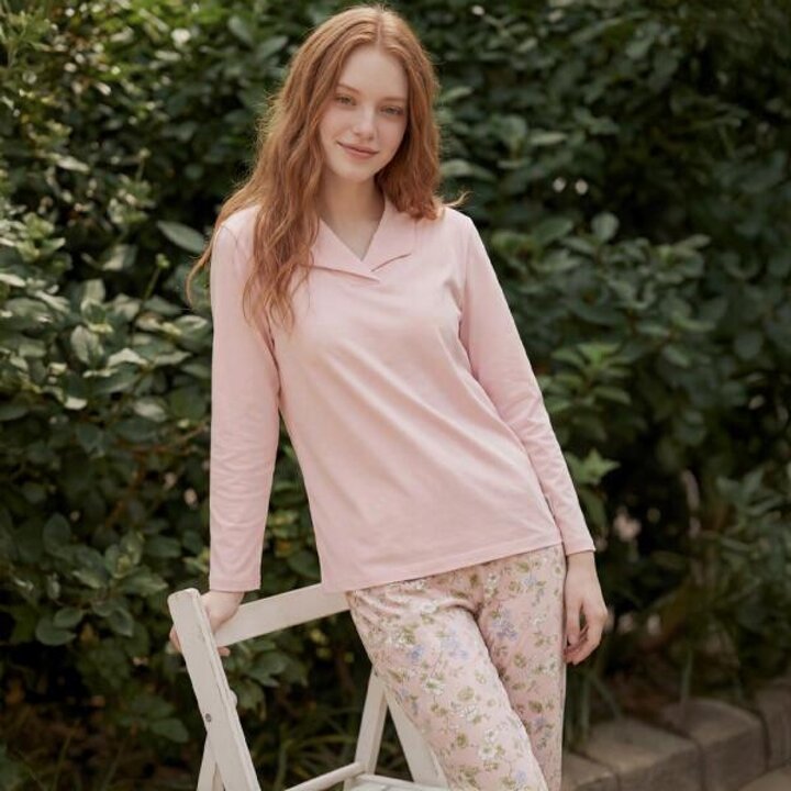 아트박스/프리미에팜 로라애슐리 여성 플로라 9부 라운지웨어 세트PE