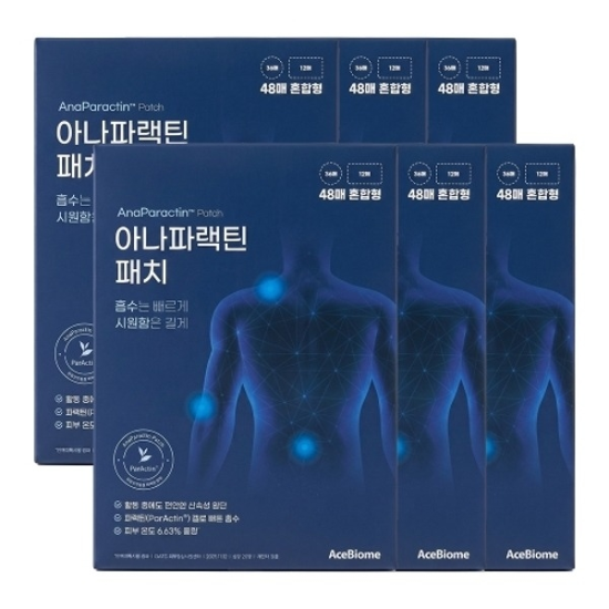 에이스바이옴 천심련 아나파랙틴 패치 48매 혼합형X6개25540311673596
