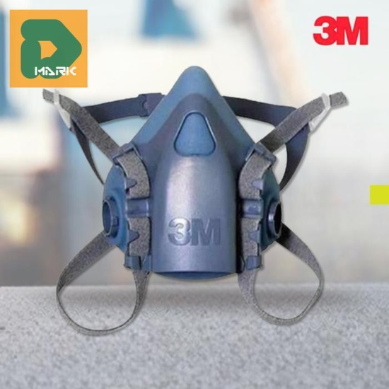 3M 7502 산업용 공업용 방독마스크 면체 미세먼지면 (13918926)