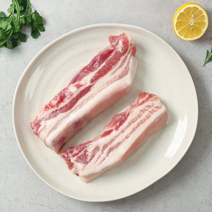 [숨비포크] 제주 한돈 흑돼지 오겹살 500g + 500g (수육용)