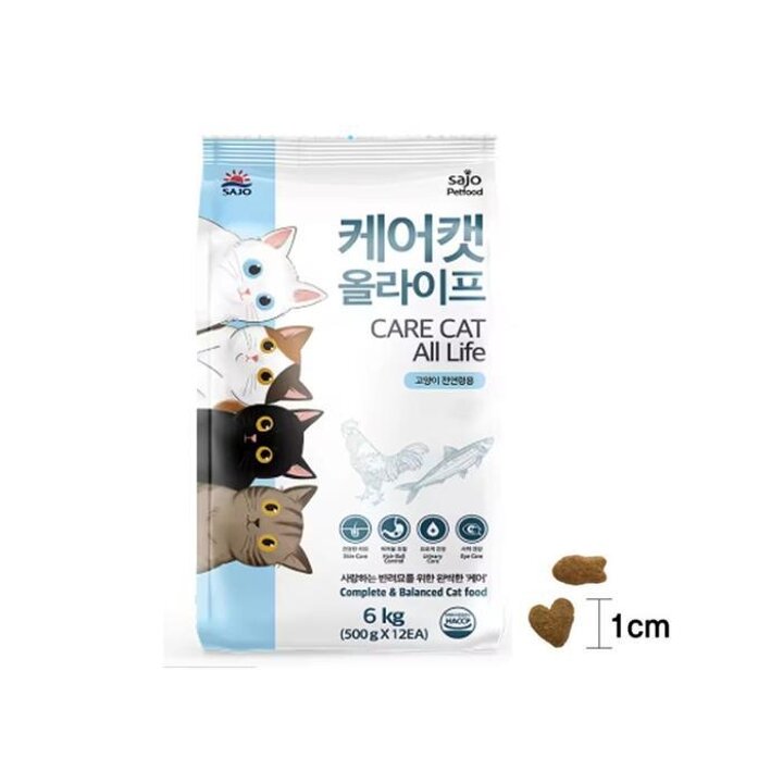 사조케어캣올라이프6kg