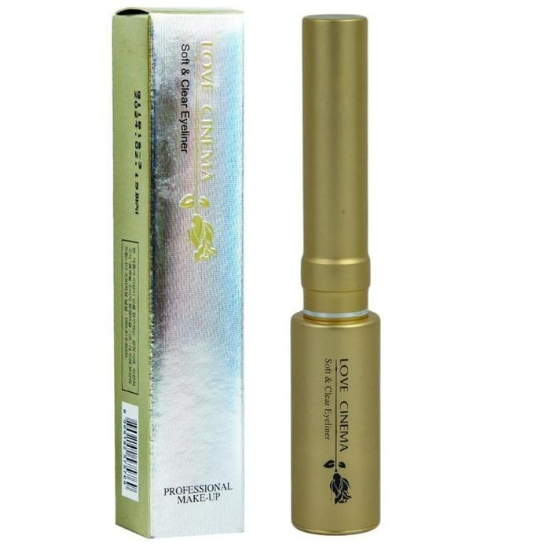 러브시네마소프트앤클리어아이라이너흑색7ml-금색