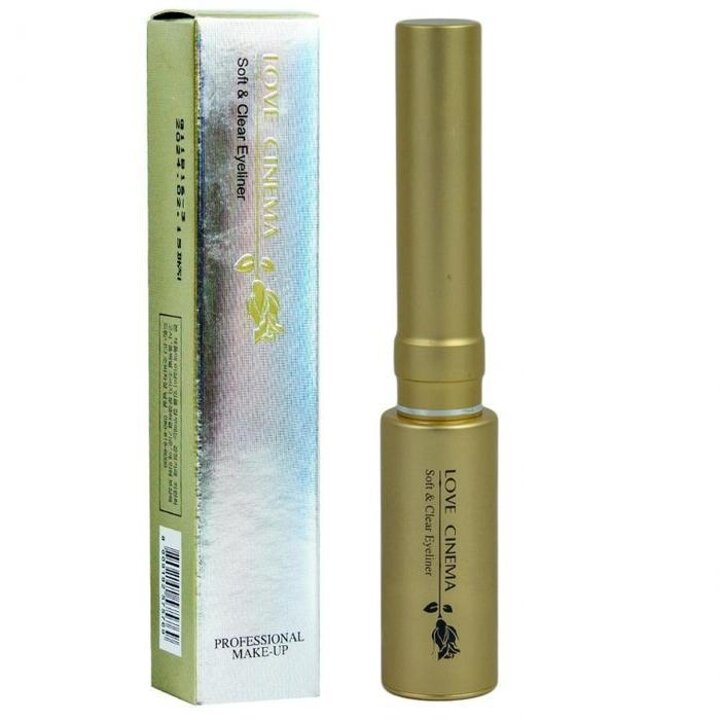 러브시네마소프트앤클리어아이라이너흑색7ml-금색