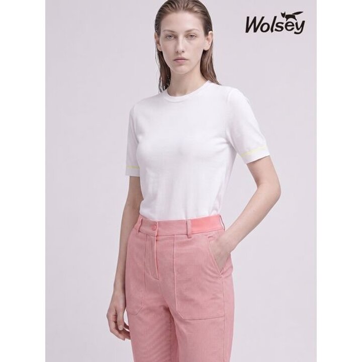 [하프클럽/울시]여성 액티브 스트레치 밴딩팬츠 핑크 WOW52PTHPK