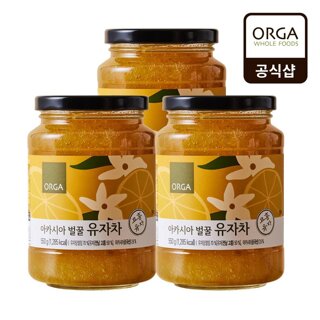 올가 꿀 유자차 (550g)X3개