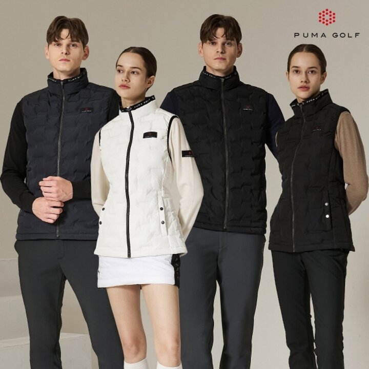 [푸마골프] 24FW 스윙 볼패딩 베스트 남녀 4컬러 택1