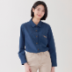 [지센] (3컬러) 밑단 스트링 아우터형 셔츠 LCWSP225