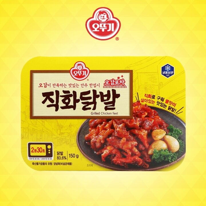 오뚜기 오감포차 직화무뼈 닭발 150g*1팩
