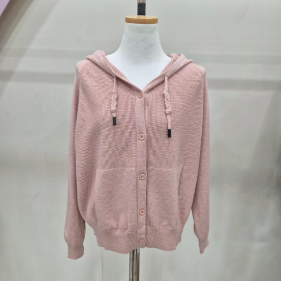 후드 니트 가디건 DPDBKC270YS