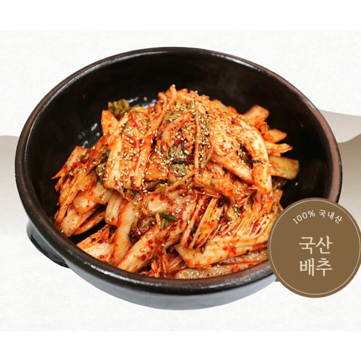 [G]담은정 국산 배추 겉절이 5kg