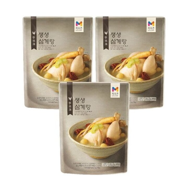 목우촌 생생 삼계탕 1kgX3팩[35252281]
